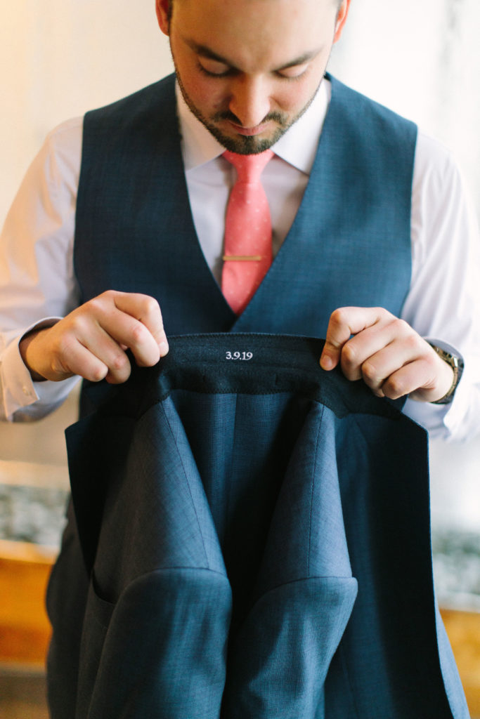Custom Suit for the Groom